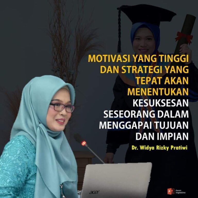 Motivasi Dan Strategi Belajar – Widya Rizky Pratiwi